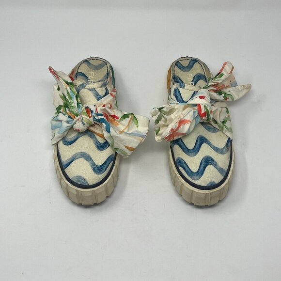 FARM Rio Multicolor Mules with Bow - Picture 2 of 14